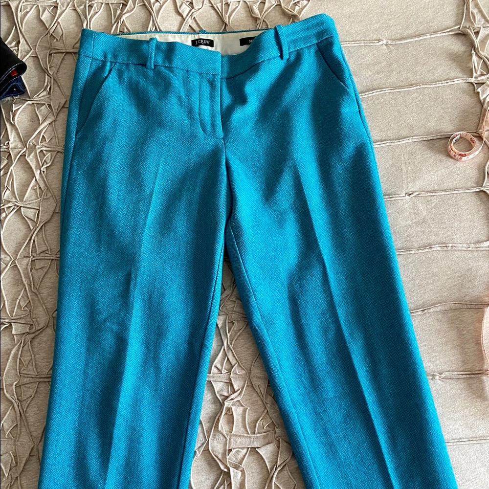 ✨J. Crew Skimmer City Fit Herringbone Pants - 8✨
